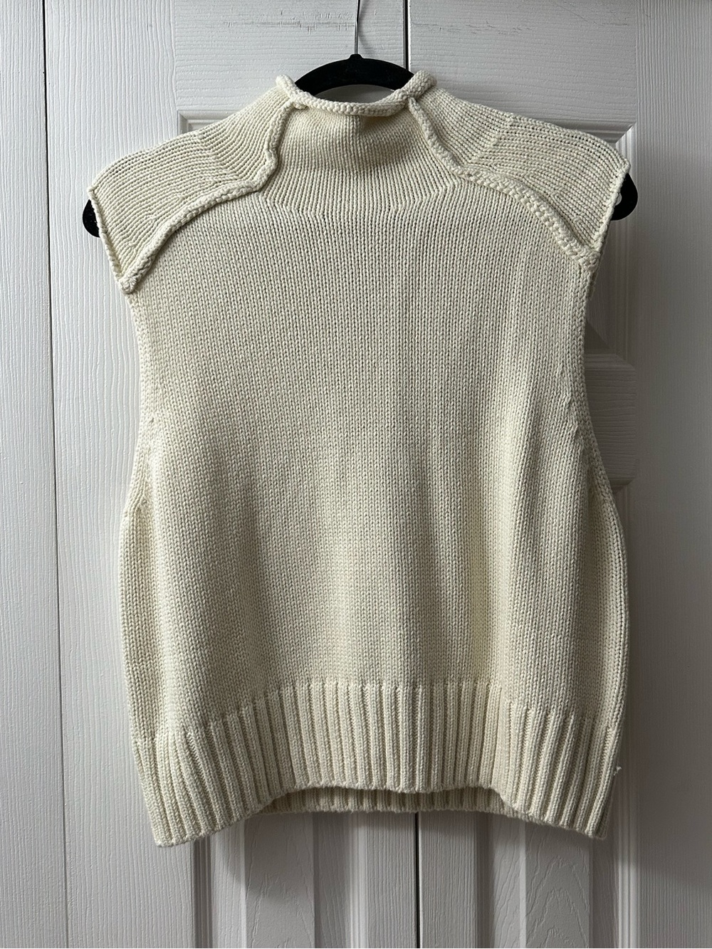 Zara Pronounced seam knit vest